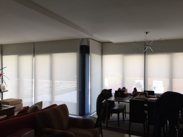 Cortinas de Polyscreen sistema a cadena