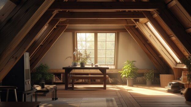 cortina venta buhardilla